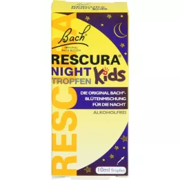 BACHBLÜTEN Alkuperäinen Rescura Night Kids Tro.alk.fr., 10 ml
