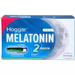 HOGGAR Melatoniini DUO Unikapselit, 30 kpl
