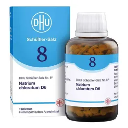 DHU Schüßler-suola nro 8 natriumchloratum D6 tabletit, 900 kpl