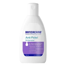 Benzacare näppylöitä estävä puhdistusgeeli, 120 ml