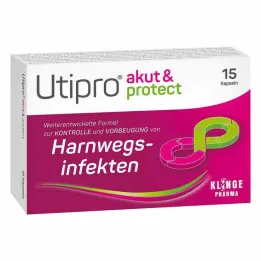 Utipro® akuutti &amp; suojakapselit, 15 kpl