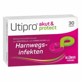 Utipro® akuutti &amp; suojakapselit, 30 kpl