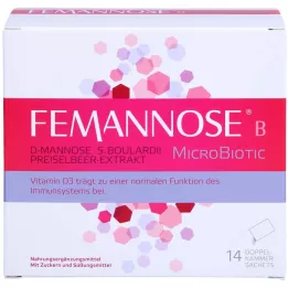 FEMANNOSE B Mikrobioottirakeet, 14 kpl