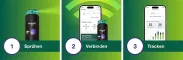 Instructions for use for Nicorette Fruit & Mint Spray 1 mg / spray Nfc, 1 kpl - 6