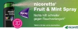 Instructions for use for Nicorette Fruit & Mint Spray 1 mg / spray Nfc, 1 kpl - 1