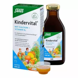 KINDERVITAL ja Calcium+D3 Tonic Salus, 250 ml