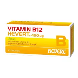 VITAMIN B12 HEVERT 450 μg tabletit, 50 kpl