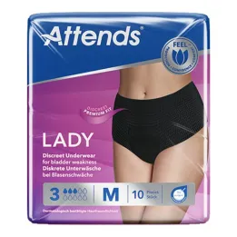 Attends Lady Discreet Alusvaatteet 3 M, 10 kpl