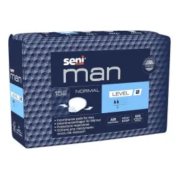 Seni® Man inkontinenssityyny normaalitaso 2, 15 kpl