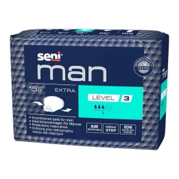 Seni® Man inkontinenssityyny extra taso 3, 15 kpl