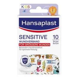 Hansaplast Kids kipsinauhat herkät 6x7 cm, 10 kpl