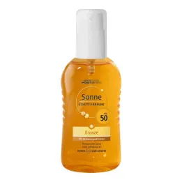 Aurinkosuoja &amp; rusketuspumppu spray pronssi LSF 50, 200 ml
