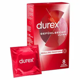 durex® Feel-real Ultra Kondomit, 8 kpl