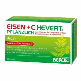 Iron + C Hevert kasviskapselit, 60 kpl