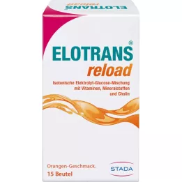 ELOTRANS reload elektrolyyttijauhetta vitamiineilla, 15X7,57 g