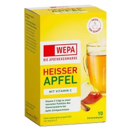 Wepa kuuma omena + C-vitamiinijauhe, 10X10 g