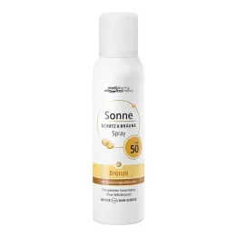 Aurinkosuoja &amp; rusketus aerosoli spray pronssi LSF 50, 150 ml