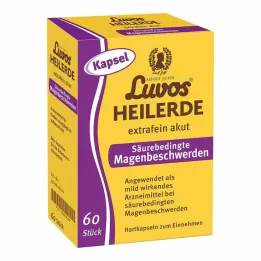 Luvos parantava savea erikoishienoja akuutteja happoon liittyviä vatsavaivoja kapseleita, 60 kpl