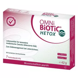 OMNI BiOTiC HETOX -jauhepussi, 7x6 g
