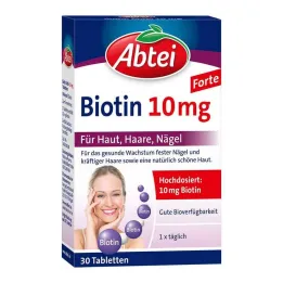 Abbey Biotin 10 mg tabletit, 30 kpl