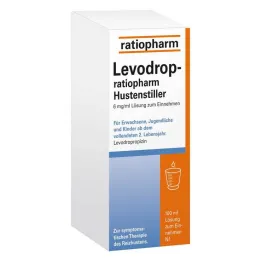 Levodrop-ratiopharm yskää hillitsevä 6 mg/ml liuos, 100 ml
