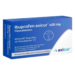 Ibuprofen axicur® 400 mg akuutti kalvopäällysteinen tabletti, 10 kpl