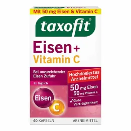 taxofit® rauta + C-vitamiini kapselit, 40 kpl