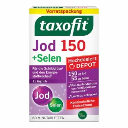 Taxofit Jodi 150 + Seleenitabletit, 60 kpl