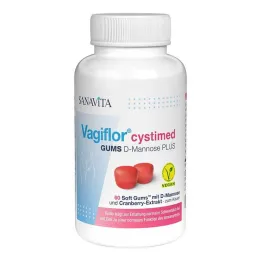 Vagiflor cystimed Gums D-Mannose Plus, 60 kpl