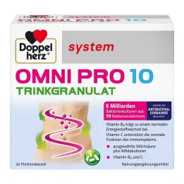 Doppelherz Omni Pro 10 system juomarakeita, 20 kpl