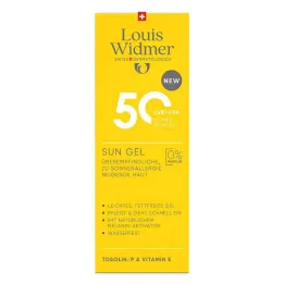 Widmer aurinkogeeli 50 ilman P.:tä, 100 ml