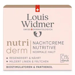 Widmer nutriderm yövoide Nutritive ilman P., 50 ml