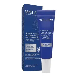 Weleda Anti-Wrinkle Eye & Lip Care Blue Gentian & Edelweiss, 10 ml