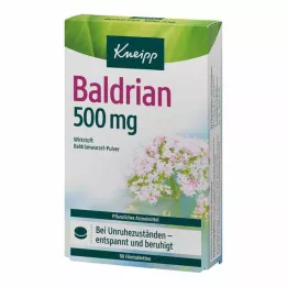 KNEIPP Valerian 500 mg kalvopäällysteiset tabletit, 90 kpl