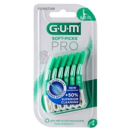 GUM Soft Picks Pro iso, 60 kpl