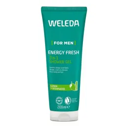 Weleda for Men Energy Fresh 3in1 suihkugeeli, 200 ml