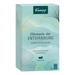Kneipp kylpykristalleja rentoutumisen hetkiä lahjasetti, 3x60 g