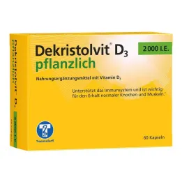 Dekristolvit D3 2000 IU kasviskapselit, 60 kpl