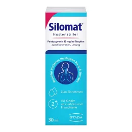 Silomat yskää hillitsevä pentoksiveriini 19 mg/ml tippa, 30 ml