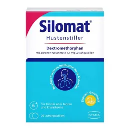 Silomat yskänlääke DMP sitruunatabletit, 20 kpl