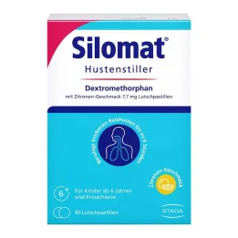 Silomat yskänlääke DMP sitruunatabletit, 40 kpl