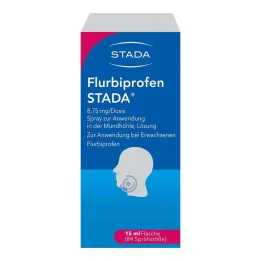 Flurbiprofeeni STADA 8,75 mg / annos Spray Anw. Oral, 15 ml