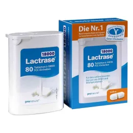 Lactrase 32 000 Fcc tablettia jaettavissa annostelijaan (40 kpl)