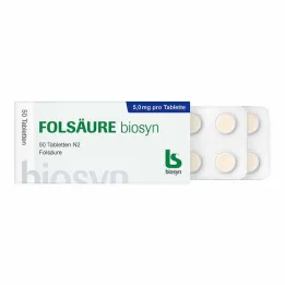 Foolihappo Biosyn tabletit, 50 kpl