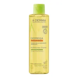 A-Derma Exomega Control suihkuöljy kosteuttava, 200 ml