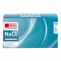 WEPA Inhalaatioliuos NaCl 0,9 %, 50X5 ml