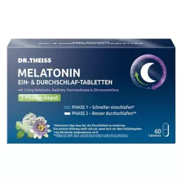 DR.THEISS Melatoniini &amp; -unitabletteihin, 60 kpl