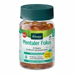 Kneipp Mental Focus Gummies, 30 kpl