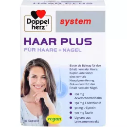 DOPPELHERZ Hair Plus -järjestelmän kapselit, 30 kpl