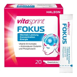 Vitasprint Focus Direct Sticks, 20 kpl